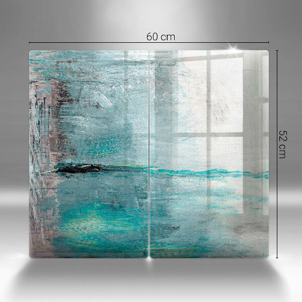 Skärbräda glas Bakgrund abstrakt färg