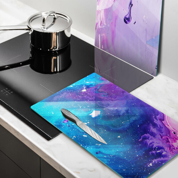 Skärbräda glas Abstraktion bläck