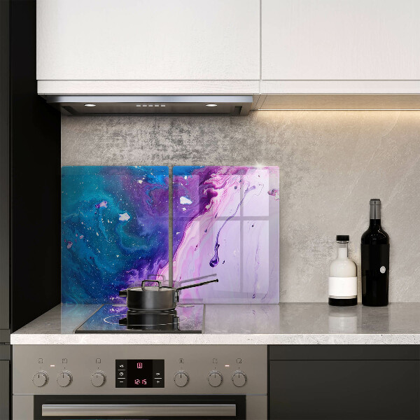 Skärbräda glas Abstraktion bläck