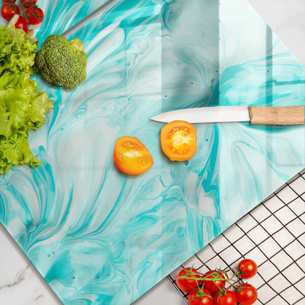 Skärbräda glas Abstraktionsfärger