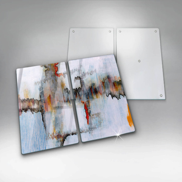 Skärbräda glas Abstraktionsfärger