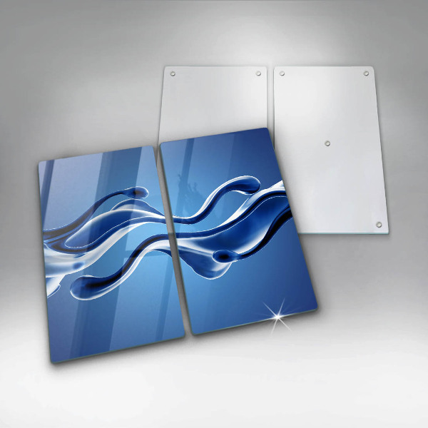 Skärbräda glas Vätskeabstraktion