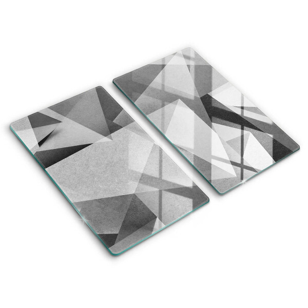 Skärbräda glas Konkret skarp abstraktion