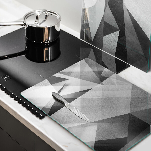 Skärbräda glas Konkret skarp abstraktion