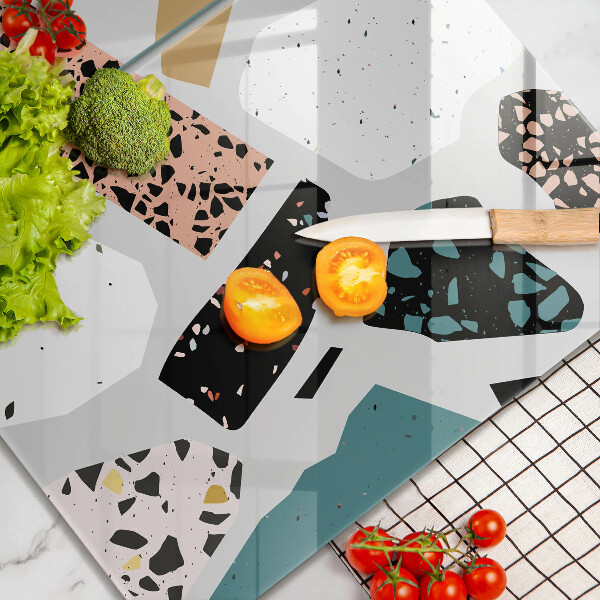 Skärbräda glas Sten gres