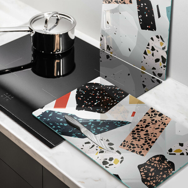 Skärbräda glas Sten gres