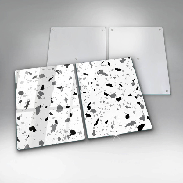 Skärbräda glas Dekorativ sten gres