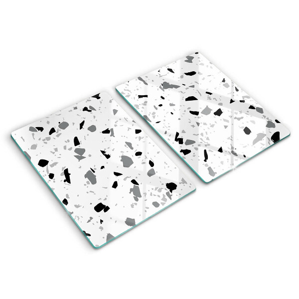 Skärbräda glas Dekorativ sten gres