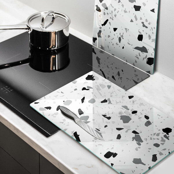 Skärbräda glas Dekorativ sten gres