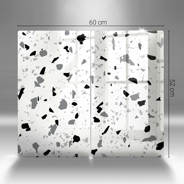 Skärbräda glas Dekorativ sten gres