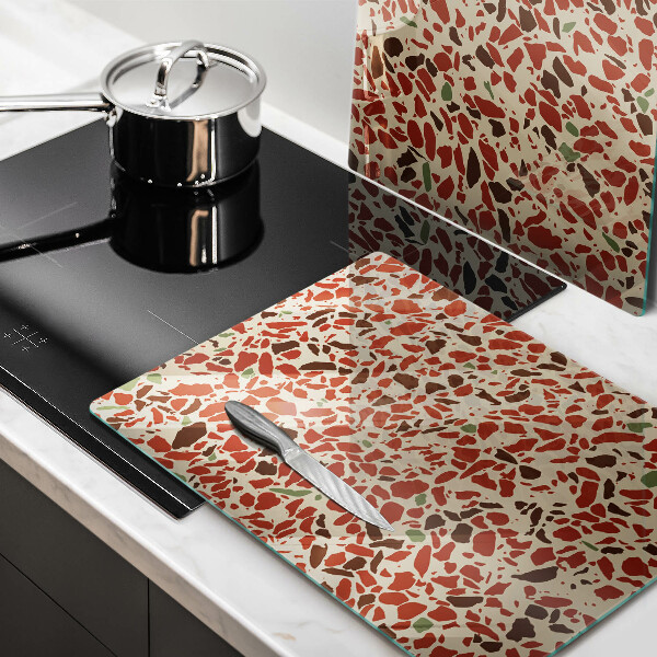 Skärbräda glas Litet stengods