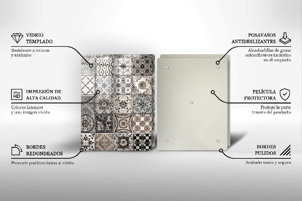 Skärbräda glas Dekorativa plattor