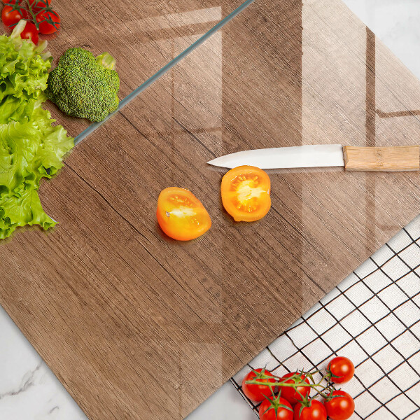 Skärbräda glas Trästruktur