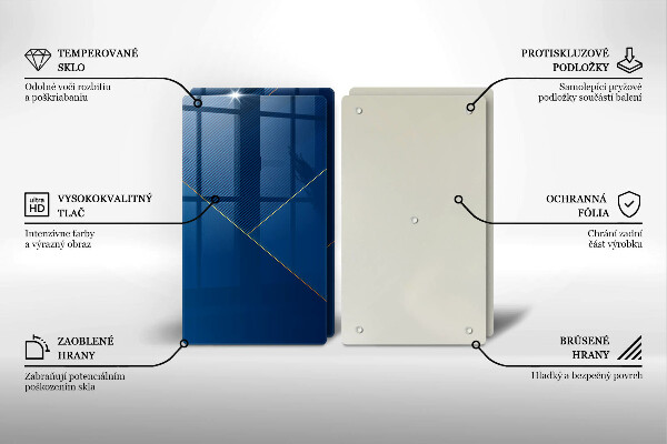 Skärbräda glas Modern bakgrund