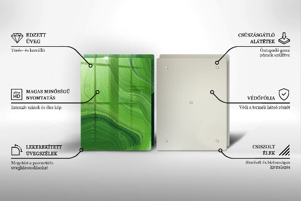 Skärbräda glas Abstrakt konsistens