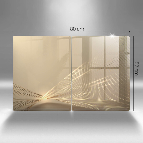 Skärbräda glas Modern abstraktion