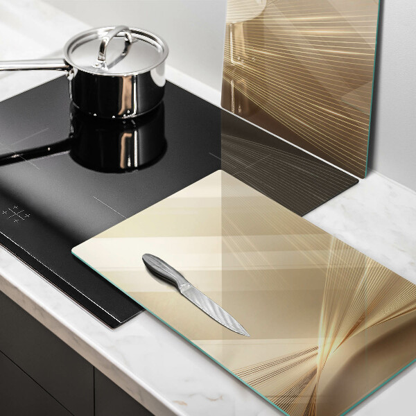 Skärbräda glas Modern abstraktion