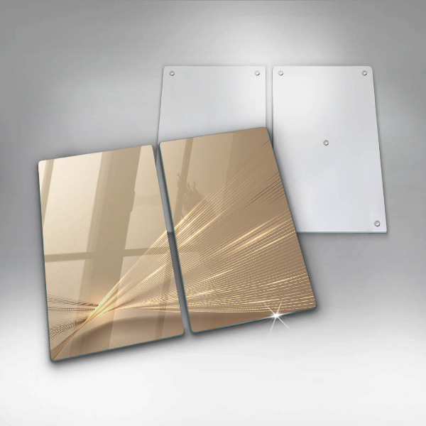 Skärbräda glas Modern abstraktion