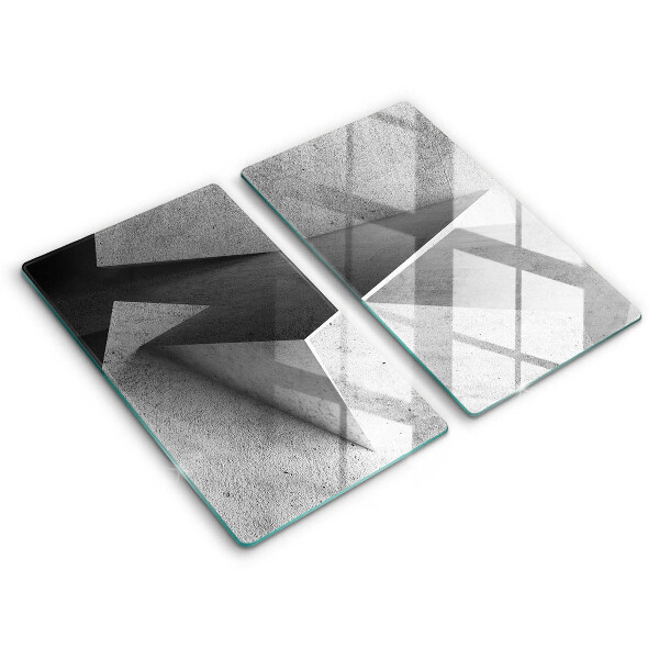 Skärbräda glas Konkret abstraktion