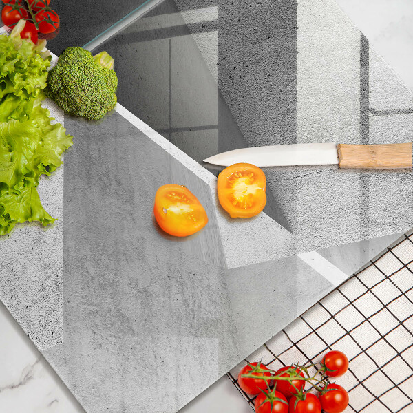 Skärbräda glas Konkret abstraktion