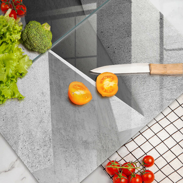 Skärbräda glas Konkret abstraktion