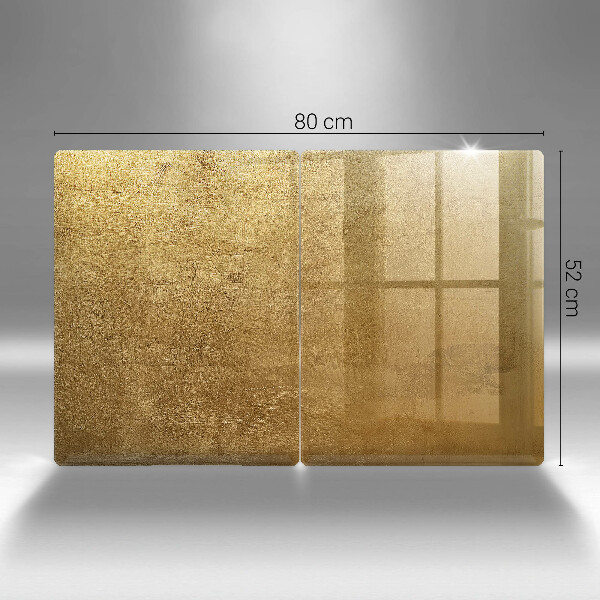 Skärbräda glas Guld textur bakgrund