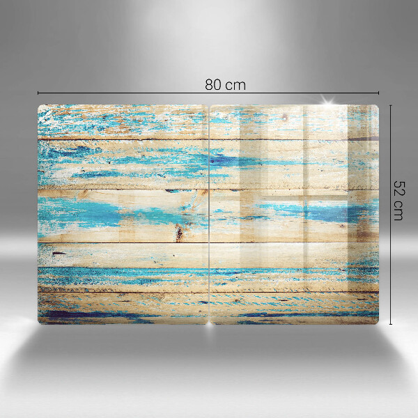 Skärbräda glas Retro träplankor