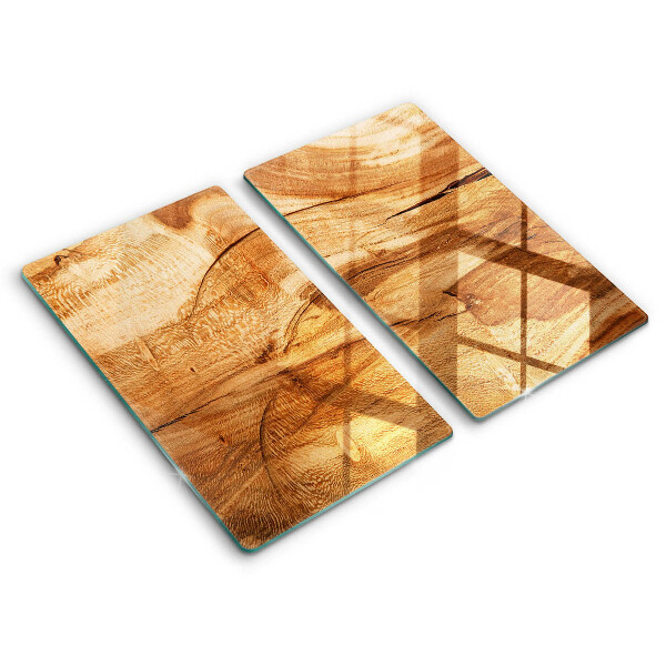 Skärbräda glas Träskiva textur