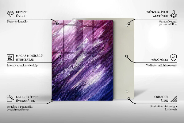 Glasskärbräda Färg grå