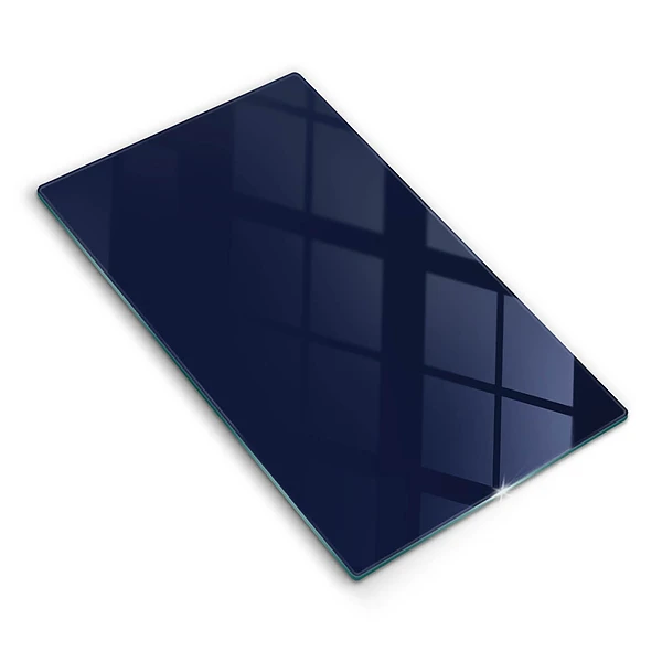 Skärbräda i glas marinblå