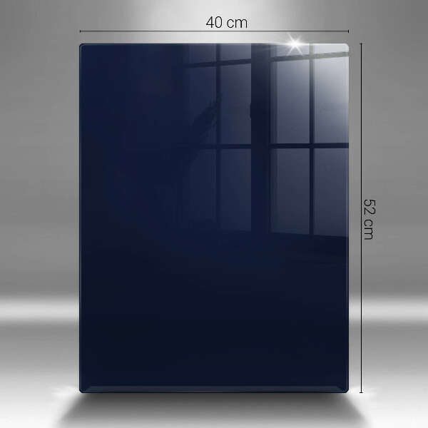 Glasskärbräda Marinblå färg