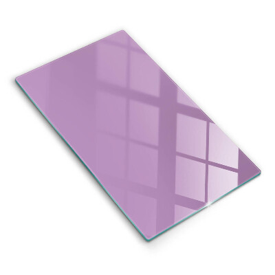 Skärbräda i glas violett