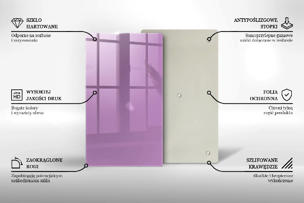 Glasskärbräda Violett