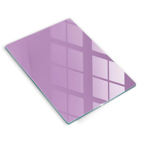 Skärbräda i glas violett