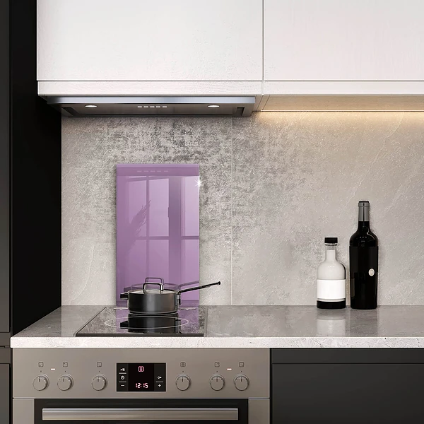 Skärbräda i glas violett
