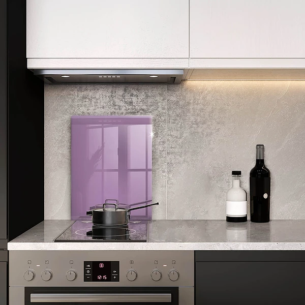 Skärbräda i glas violett