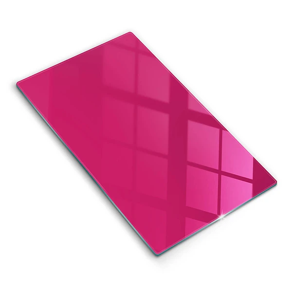 Skärbräda i glas rosa