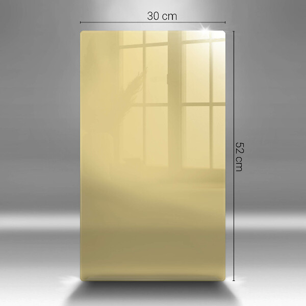 Glasskärbräda Gul färg