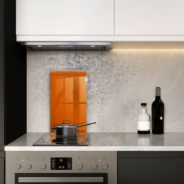 Skärbräda i glas orange