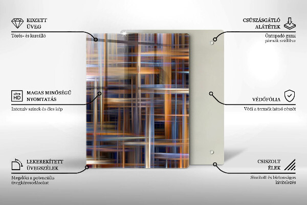 Glasskärbräda Gul färg