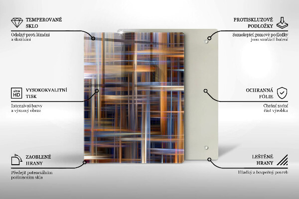 Glasskärbräda Gul färg