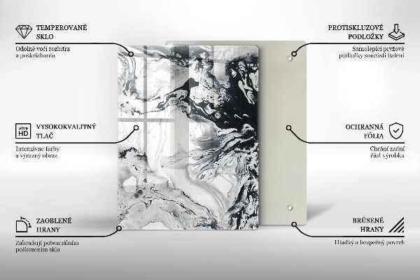 Glasskärbräda Citronfrukt