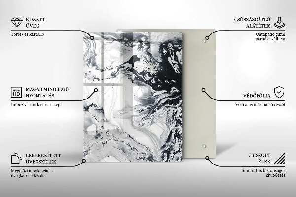 Glasskärbräda Citronfrukt