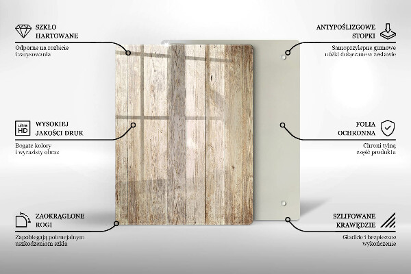 Glasskärbräda Blått abstrakt guld