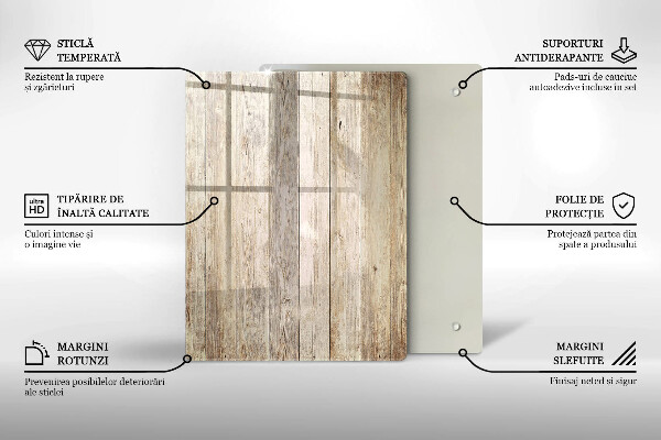 Glasskärbräda Blått abstrakt guld