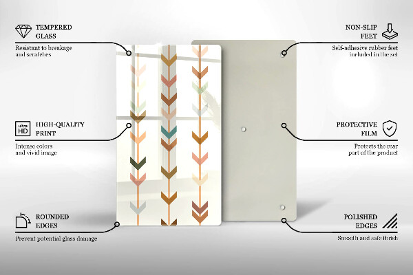Glasskärbräda Geometriska element