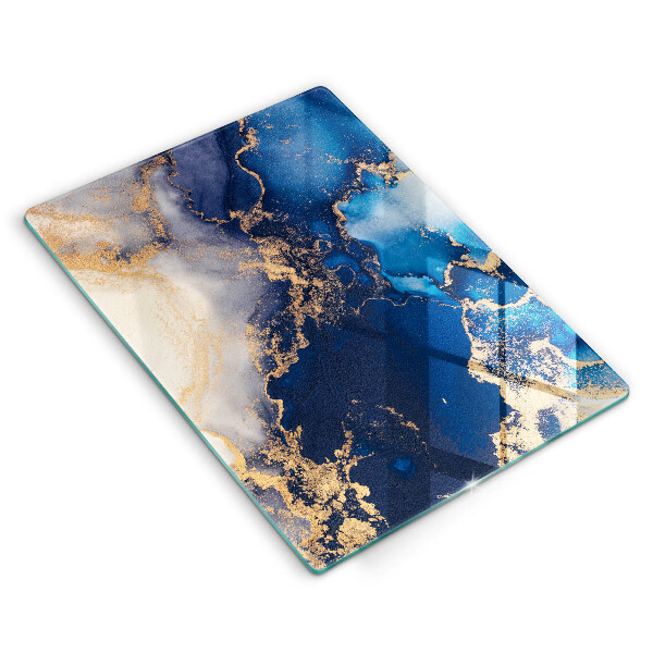 Glasskärbräda Elegant bakgrund och guld