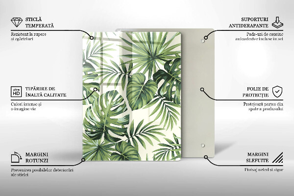 Glasskärbräda Vinterdekorationer