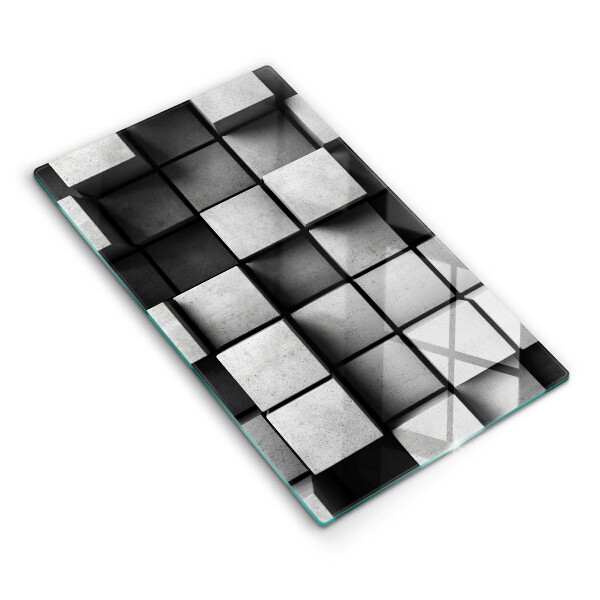 Glasskärbräda 3D Geometri Bakgrund