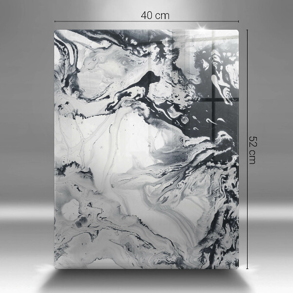 Glasskärbräda Bläckabstraktion